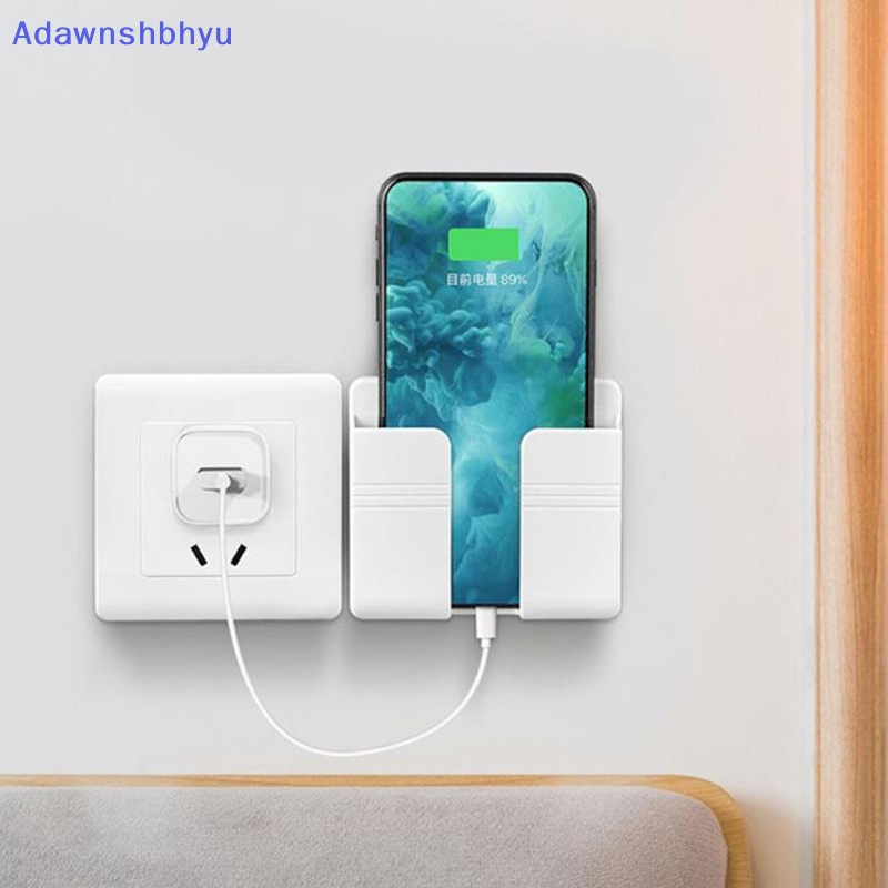 Adhyu Phone Charging Holder Tempel Dinding Stand Perekat Bedside Phone Charging ID