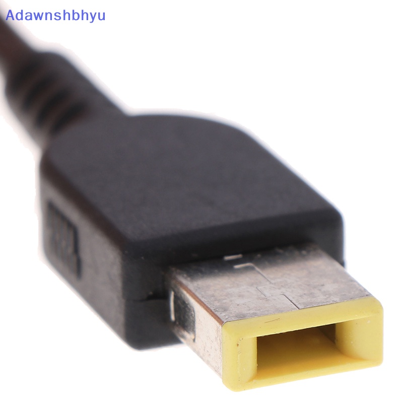 Adhyu 7.9 * 5.5 Round Jack to Square Plug End Adapter Converter Kabel Untuk Lenovo IBM ID