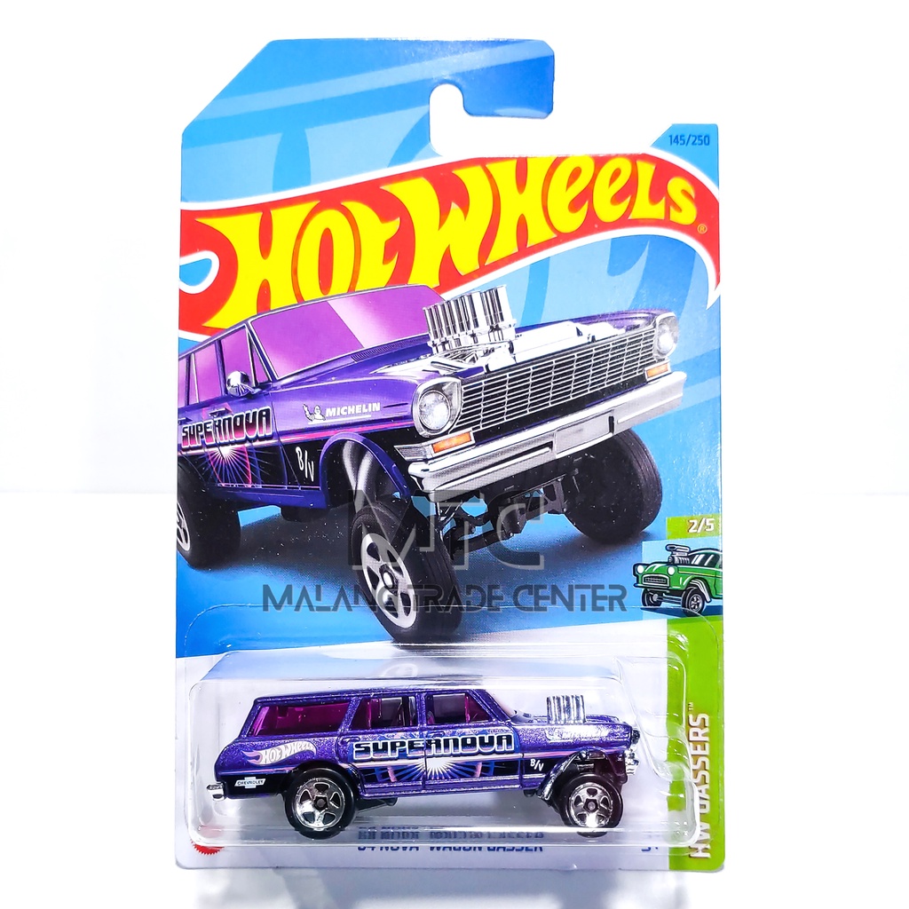 Hot Wheels 64 Nova Wagon Gasser Purple G 2023