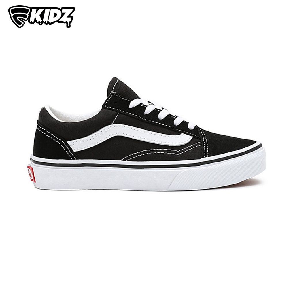 SEPATU ANAK VANS OFF THE WALL | UY OLD SKOOL BLACK WHITE