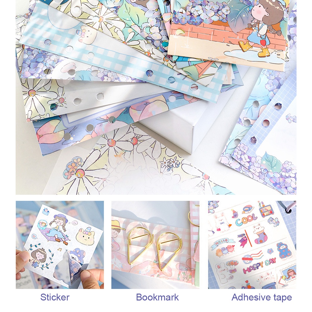 Journal Kit Set Gift Box / diary book set / Notebook lucu/diary lucu / Buku Tulis Catatan Karak
