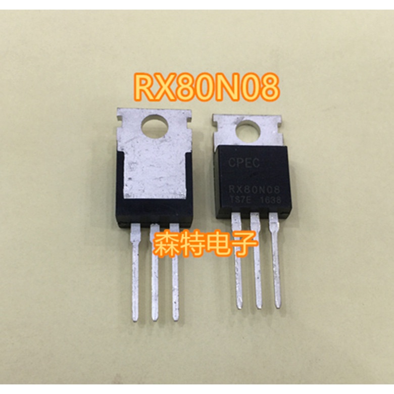 New original 10PCS RX80N08 TO220