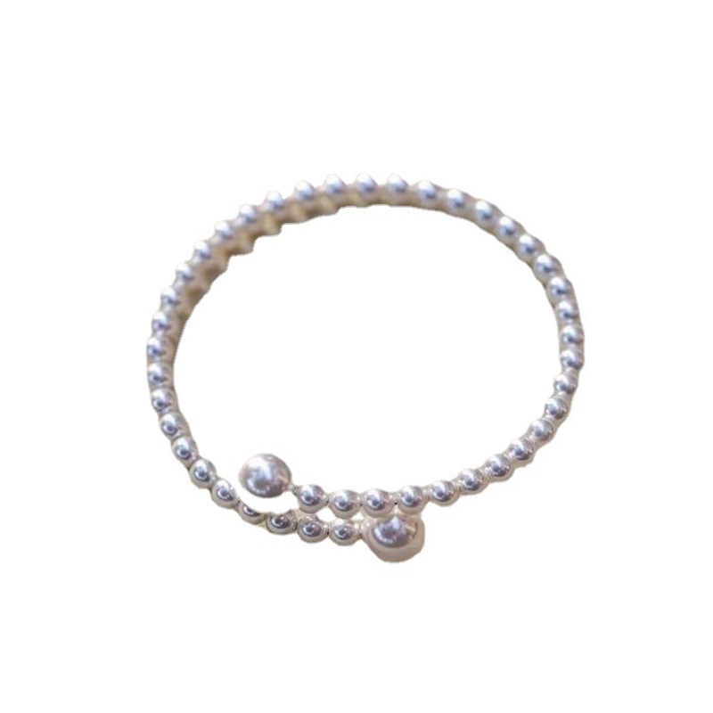 French Retro Pearl Light Mewah Temperamen High-End Niche Design Gelang Fashion Sederhana