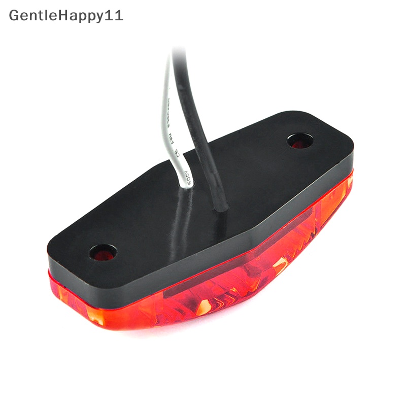 Gentlehappy 1X 12V LED 2.5 &quot;Clearance Lamp Side Marker Turn Light Untuk Truk Trailer Caravan id