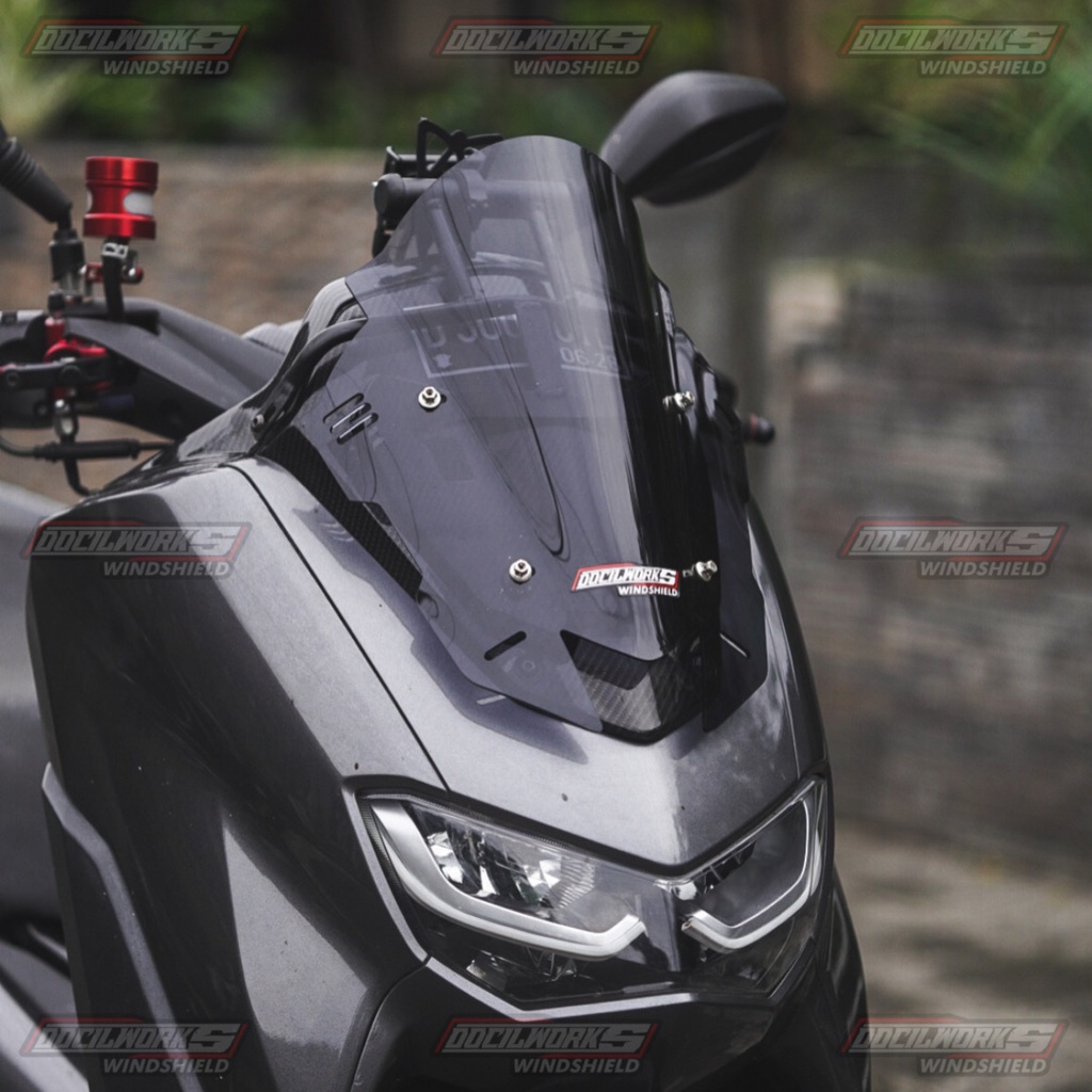 Dunia Variasi - Visor Windshield Model TDR V7 nmax new nmax 2020 Windshield Nmax Old Model Sirip