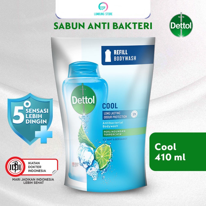 Dettol Sabun Mandi Cair Cool 410ml