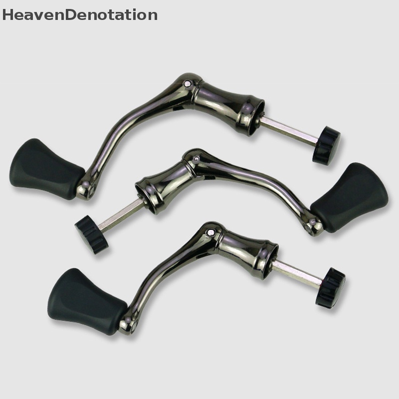 [HeavenDenotation] Metal Rocker Arm Spinning Reel Handle Grip Untuk Memancing Reel Replacement Spinning High Quality Aksesori Gulungan Pancing HDV