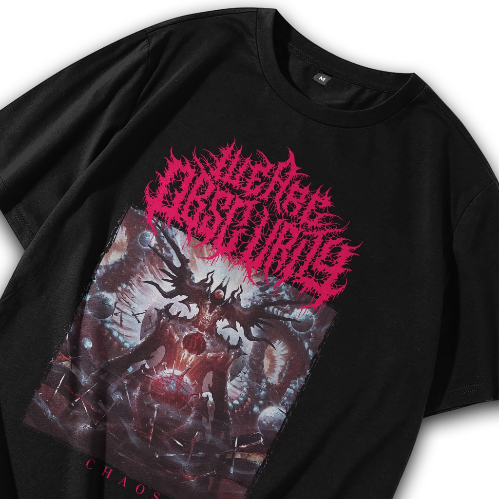 LUCENERA - Kaos Band We Are Obscurity - Chaos / T shirt Band Rock / Baju Metal / T shirt Metal / Kao