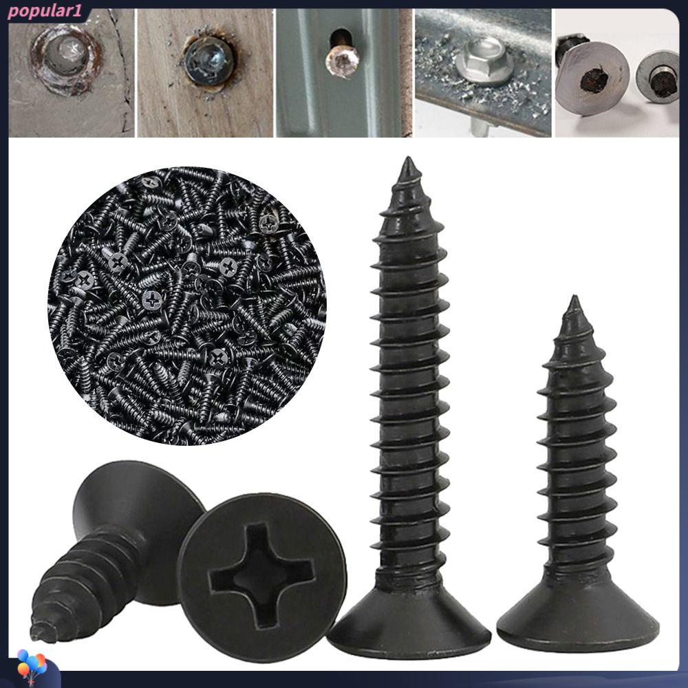 Populer 200pcs/pak Sekrup Self Tapping Tahan Lama 3mm-10mm Notebook Digital|Salib Tipis