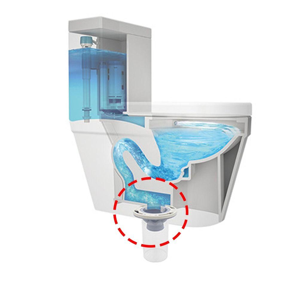 Populer Toilet Flange Ring Berguna Anti Bocor Floor Outlet Hardware Bagian Perbaikan Toilet