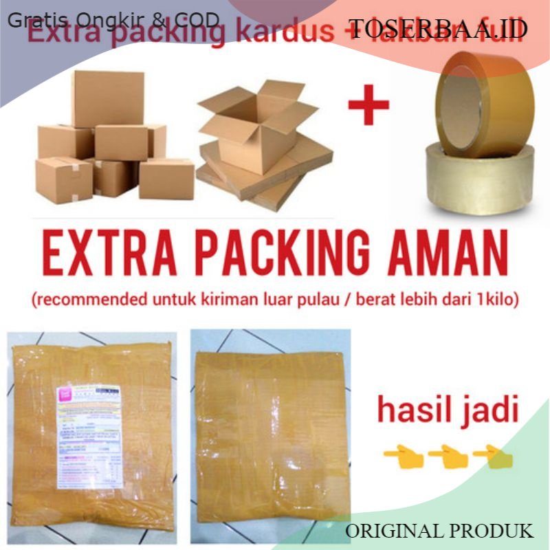 

EXTRA PACKING KARDUS+LAKBAN