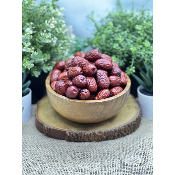 

Angco Merah / Hong Zao / Red Dates / Kurma Merah / Jujube 1 Kg