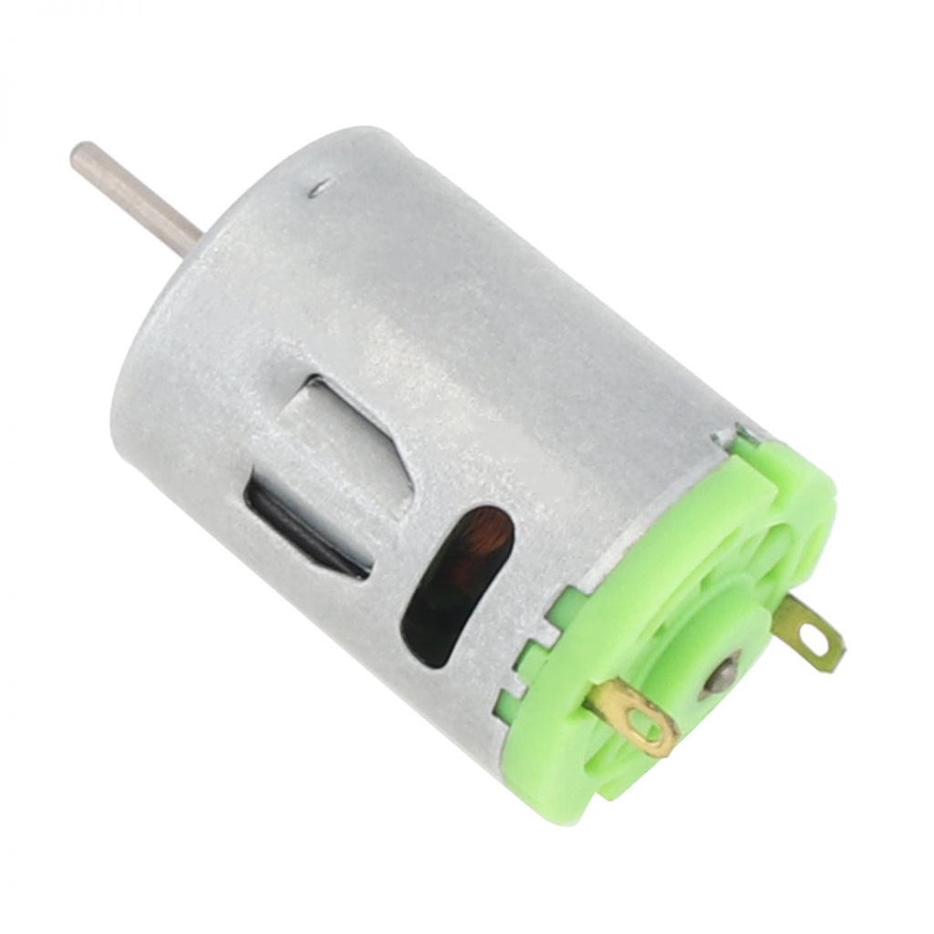 R380 6-24V DC Motor 24000RPM Kecepatan Tinggi Micro Motor Metal Stainless Steel Motor Untuk DIY Mainan Pengering Rambut Mini Fan Alat Kecil