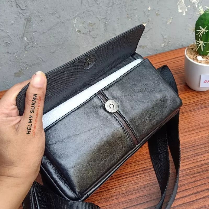 Handbag/Selempang Kulit Asli Sapi Pria/Wanita Kulit Import LX_Store