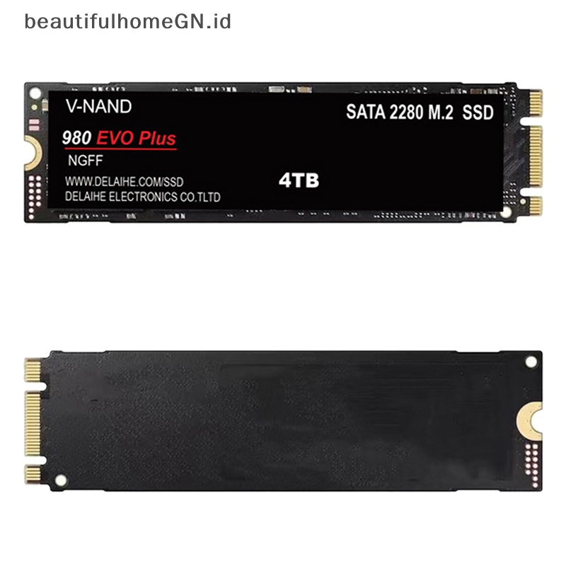 {Cantik} Sata 2280m.2 SSD NGFF 980evo Plus Hardisk Internal Solid State Drive 128GB M.2 2/4TB Untuk Komputer laptop~