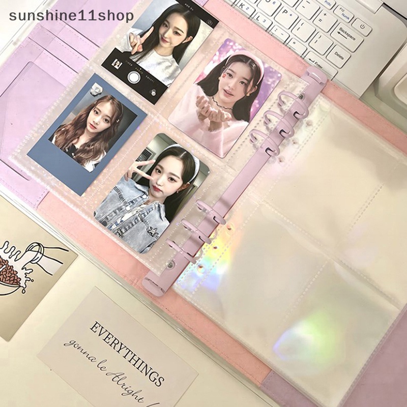 Sho A5 Binder Sleeves 1P 2P 4P Pengikat Album Foto Transparan Refill Inner Sleeves N