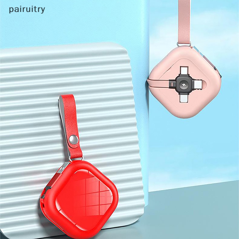 Prt 3-in-1 Kreatif Multi-Fungsional USB Kabel Pengisian Cepat Kualitas Tinggi Ditarik Dapat Dilipat Portabel Penyimpanan Charger Kabel Data PRT