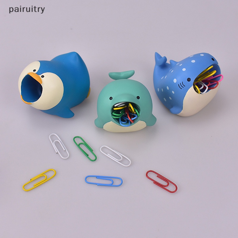 Prt Hiu Kecil Single Pen Pen Holder Siswa Kreatif Desktop Pen Holder Ornamen Desktop Sekolah Lucu Ornamen Tekan Pen Penyimpanan PRT