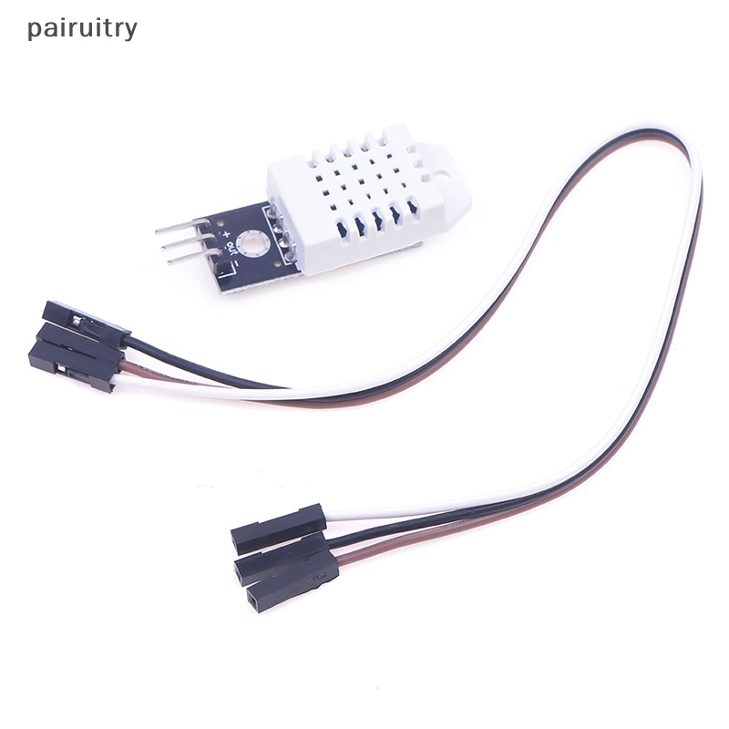 Prt DHT22 Sensor Suhu Dan Kelembaban Digital AM2302 Module +PCB Dengan Kabel PRT