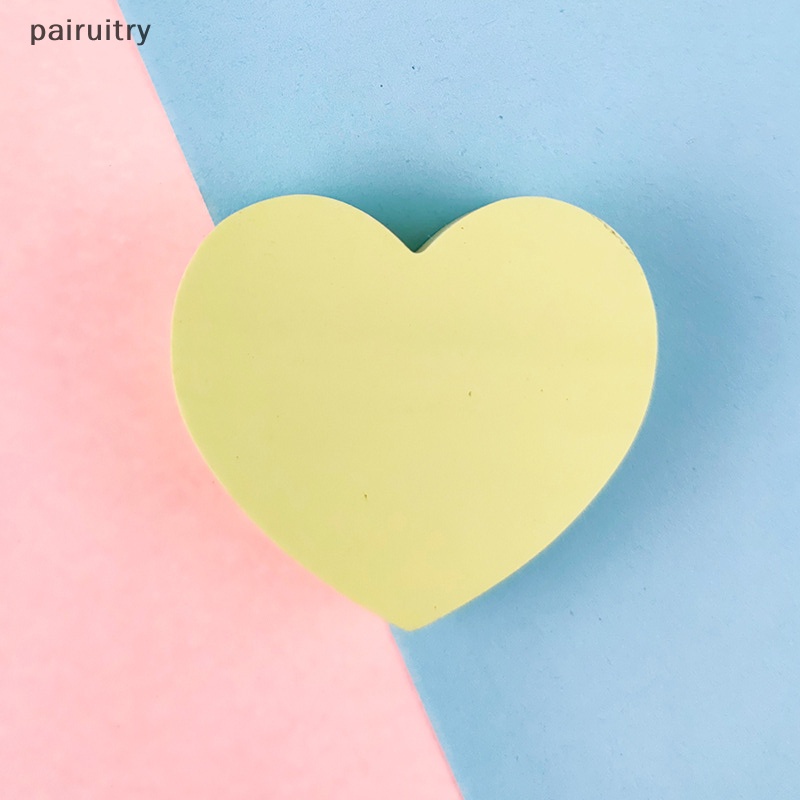 Prt 120lembar Heart Sticky Notes Notepad Self Sticky Note Pads Notebook Planner Stiker Alat Tulis Sekolah Kantor Aksesoris PRT