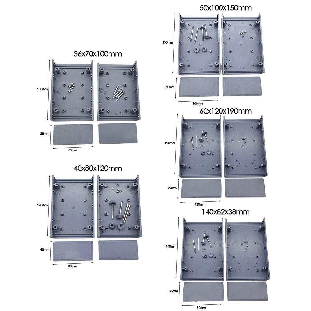 Populer Kotak Proyek Elektronik Bahan Plastik ABS Panas Kualitas Tinggi Instrumen Case