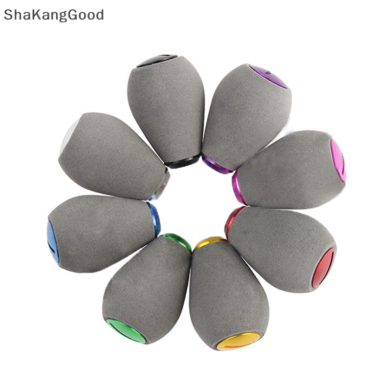 Skid 1pc Abu-Abu Bahan EVA Tombol Pegangan Gulungan Pancing Untuk Bearing 7*4*2.5mm Umpan casg Berputar Gulungan Pancing Parts SKK