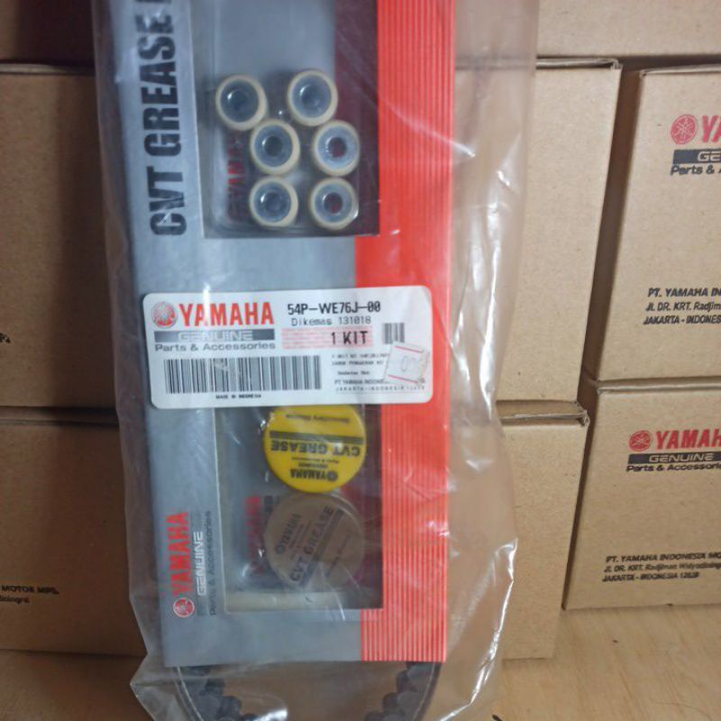 ORIGINAL VANBELT KIT V-BELT SET ROLLER mio j mio gt xride 54P-WE76J