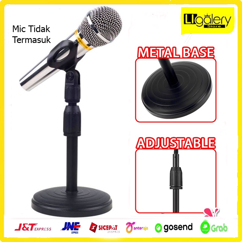 Holder Stand Mic Microphone HD-26,Bisa Panjang HOLDER HD-26 AH0396