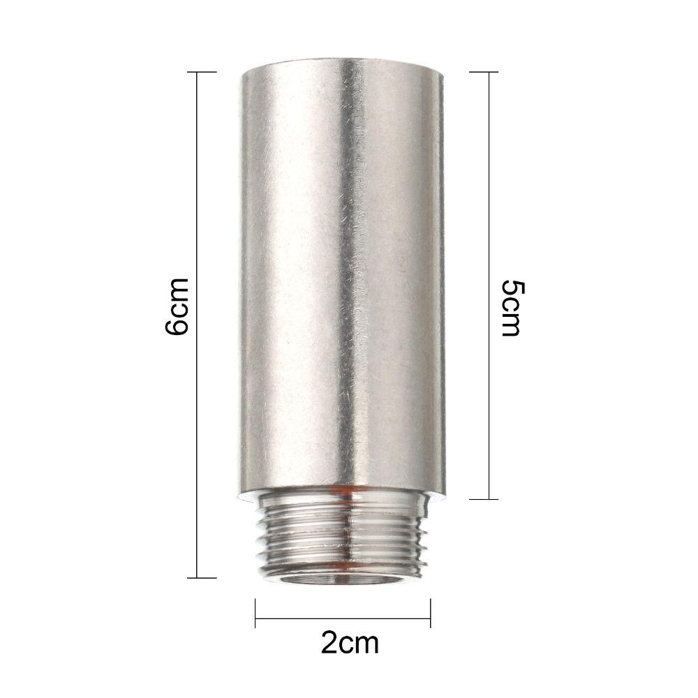 Populer 2pcs Shower Head Cor Pipa Drat1/2PT Male 2inch