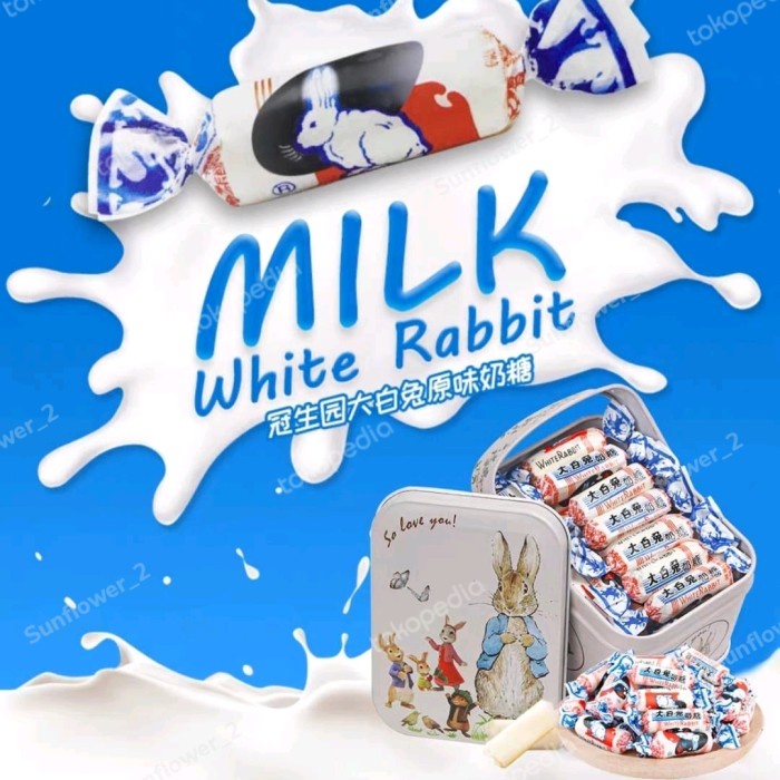 

Murah Permen Susu Kerinci /White Rabbit (Original/Varia Rasa)114g