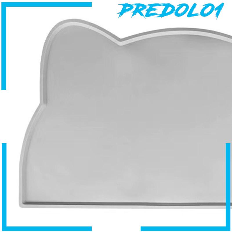 [Predolo1] Alas Makan Anjing Kucing Mudah Bersih Lipat Silicone Waterproof Alas Makanan Kucing Anjing