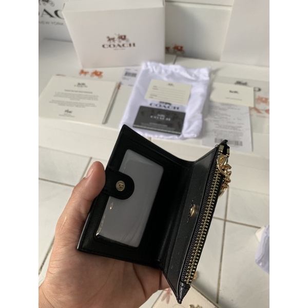 [DISKON EKSTRA] COACH  WOMAN WALLET WITH MOTIF ORIGINAL 20 MOTIF