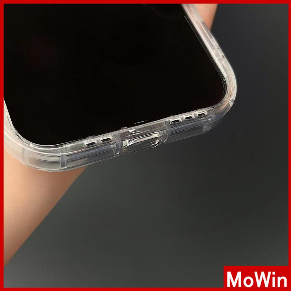 Case iPhone 14 Pro Max iPhone Case Laser Reflektif Bening Phone Case TPU Soft Case Airbag Tahan Guncangan Grafiti Sederhana Bahasa Inggris Kompatibel dengan iPhone 13 Pro Max 12 Pro Max 11 Xr Xs