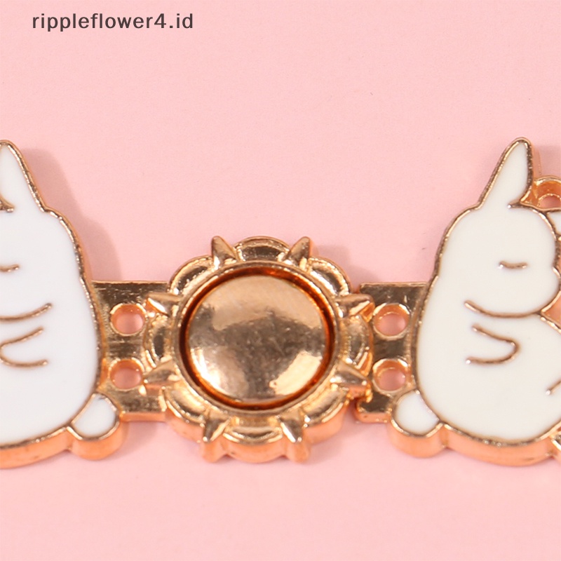 {rippleflower4.id} Mengencangkan Pinggang Kancing Untuk Wanita Rok Celana Jeans Klip Pinggang Yang Dapat Disesuaikan Pin Logam Aksesoris Pakaian Jeans Pinggang Artefak~