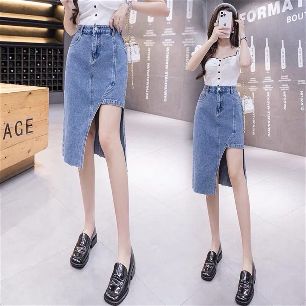 ROK DENIM FASHION KOREA BAHAN PREMIUM BANGKOK BKK,4023