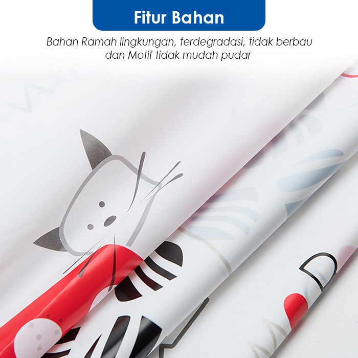 Tirai Serbaguna Gorden Shower Curtain Motif Kualitas Terbaik / Tirai Kamar Mandi Peva Anti Air