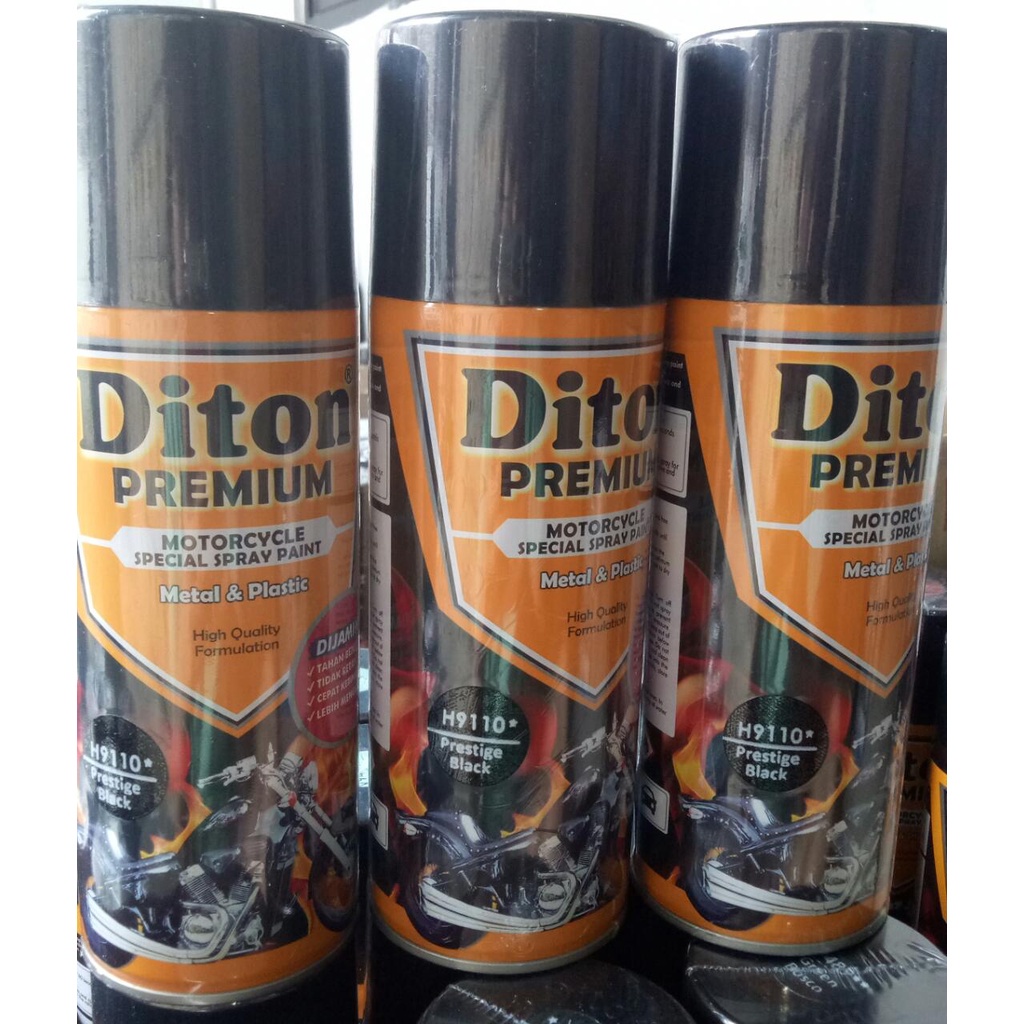 pilok pilox diton premium H9110 PRESTIGE BLACK 400cc hitam 9110