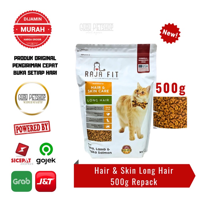 Raja Fit Hair And Skin Long Hair - Short Hair All Stages 500g