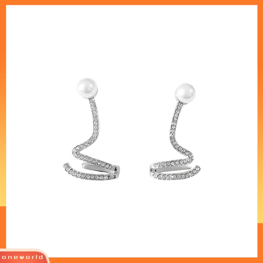 [WOD] 1pasang Anting Bersinar Elegan Sehari-Hari Memakai Perhiasan Fashion Wanita Anting Untuk Kehidupan Sehari-Hari