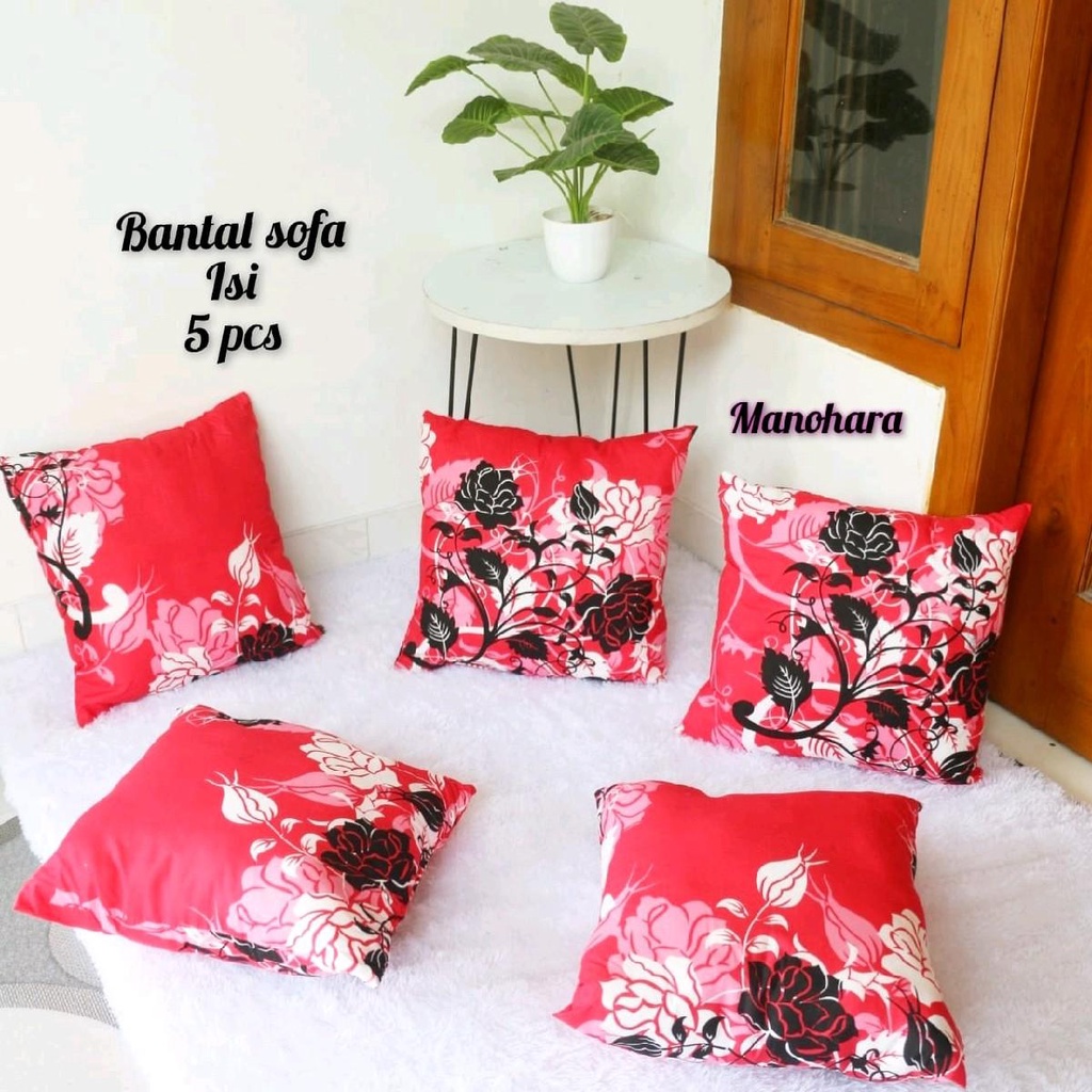 Bantal duduk Sofa isi 5pcs Dakron