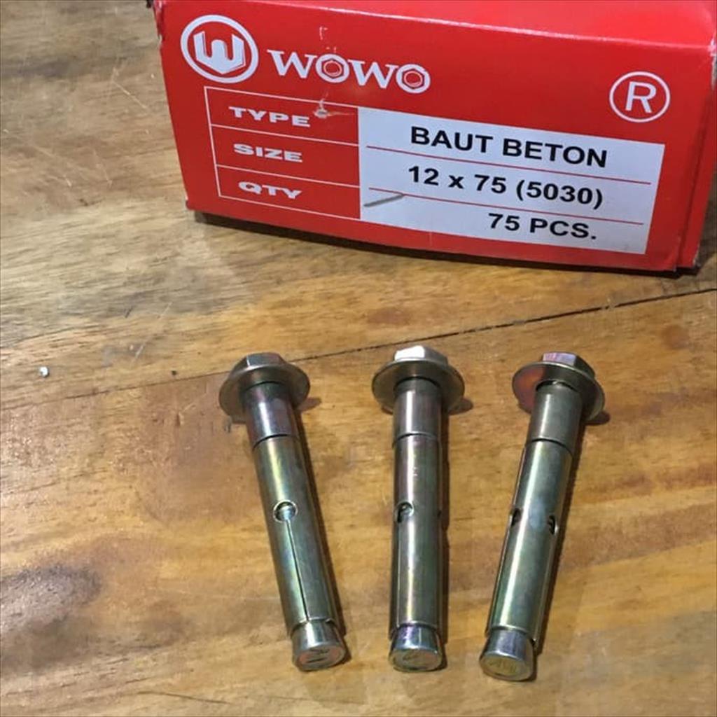 PROMO DYNABOLT DINABOLT ANCHOR BOLT BAUT TANAM KLASIK M 10 12 16 20 12x75