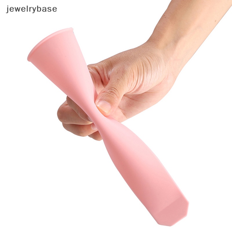 [jewelrybase] 1pc Cetakan Es Blok Silikon/ Cetakan Es Krim/ Icy Pole Jelly Popsicle Maker Butik