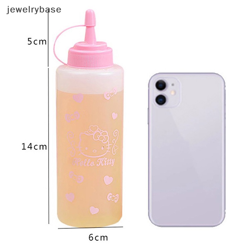 [jewelrybase] Kawaii Oil Pot Lucu Dapur Squeeze Botol Saus Tomat Salad Bumbu Butik