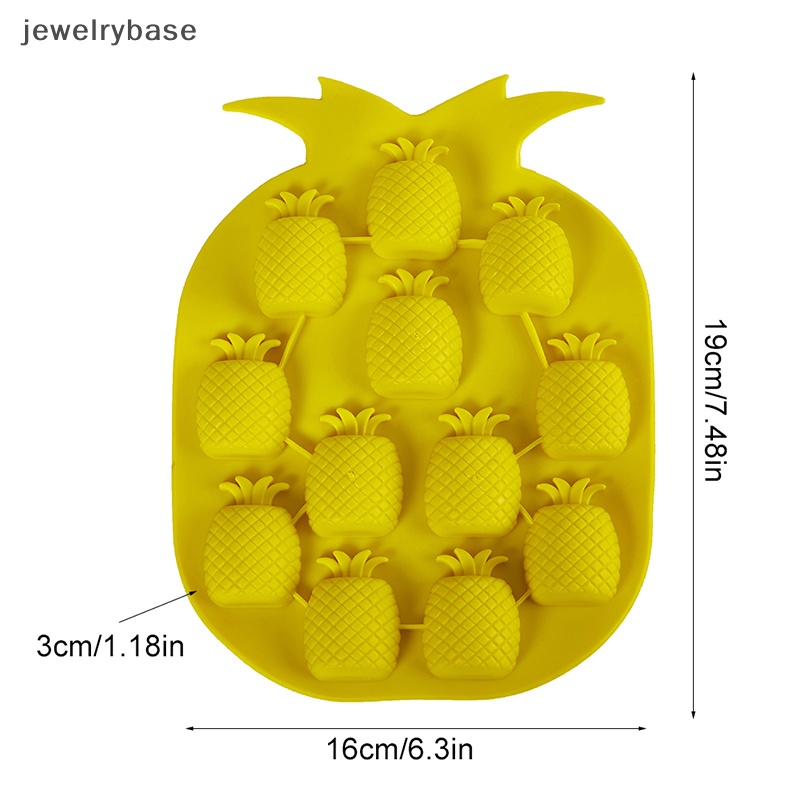[jewelrybase] Diy Pineapple Ice Cube Ball Mold Tray Silikon Sphere Mold Bar Whiskey Cocktails Boutique