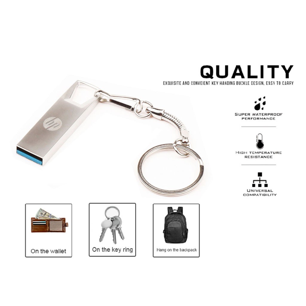 Hp 2TB 1TB OTG USB Flash Drive Bisnis Pen Drive Logam Handphone Flash Drive U Disk DiHigh Speedsk USB 3.0