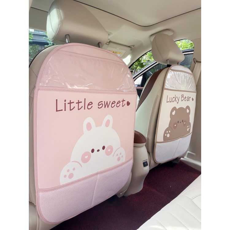 Car cute kick pad, Alas Pelindung Lucu Kursi Mobil