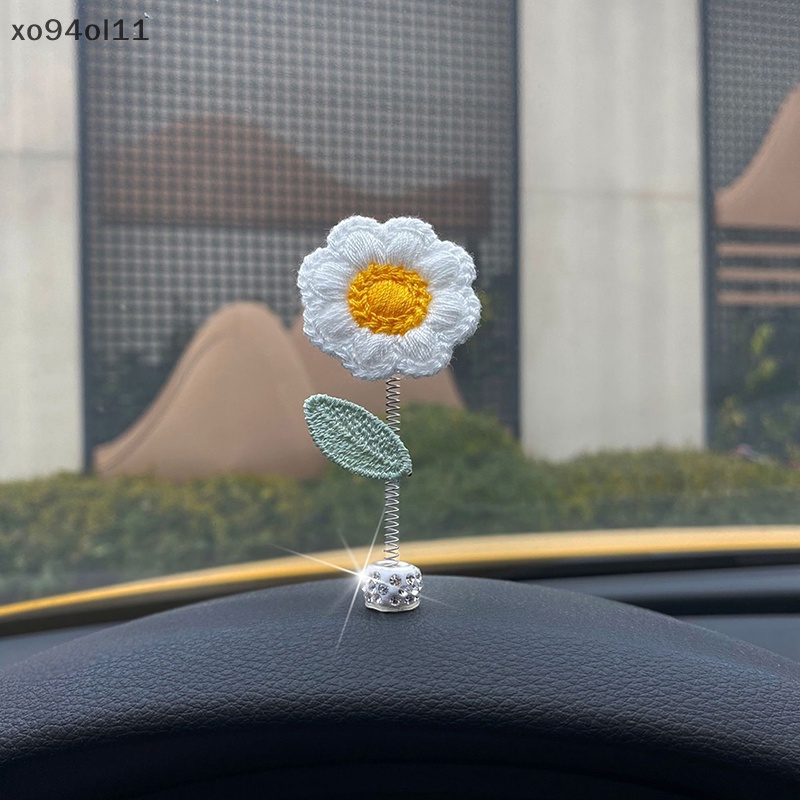 Xo Dekorasi Mobil Car Window Side Ornamen Bunga Lucu Auto Interior Dashboard Aksesoris Interior Untuk Hadiah Anak Perempuan Drop OL