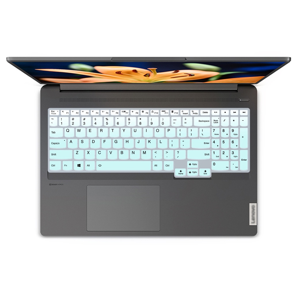 Skin Cover Keyboard Untuk 2023 2022 Lenovo Pro16&amp;quot; Ideapad5 5i Pro 16IHU6 16ACH6 16&amp;quot; Serta ThinkBook 16p YOGA 16s 2022layout US