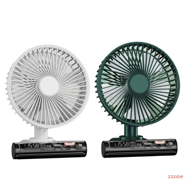 Zzz Kipas Angin Portable Adjustable Speed90°Kipas Angin Personal Mini Rotatable Untuk Rumah Kantor