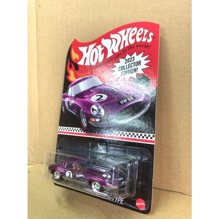 Hotwheels Mail in Jaguar Lightweight E-Type 2023 Collector Edition